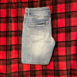 Buckle BKE jake bootleg relaxed 36x32 jeans